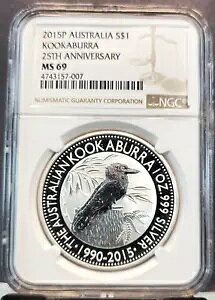 2015 I[XgA Vo[ 1 h NbJu 25 NLO NGC MS 69