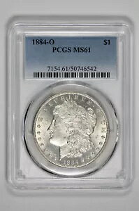1884 O $1 K Vo[ _[ PCGS MS 61 zCg RCAVz_[t