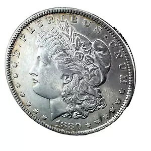 1880 �����K�� �_���[ �_�u���h-8 XF/AU 90% �V���o�[ $1 �č��R�C�� # 1487