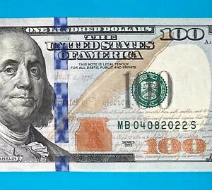 2022N48 / 2022N84 MB 04082022 S $100 h BIRTHDAY *UNC* ????