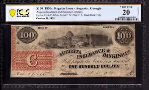1855 $100 I[KX^ CVAX oLO W[WA I[h m[g PCGS B VF 20 NET