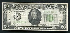 FRB 2054-F* 1934 $20 *X^[* tXAMs W[WABAg^ ɗǍD