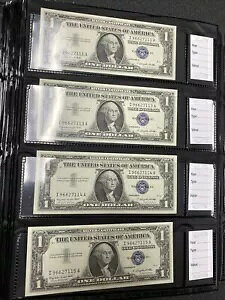 �A�� 12 ���� #11 ~ 23 (12 ������) - 1957A �V���o�[�ؖ��� $1 - Unc