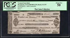 1809 $5 o[gBsEbhXgbNAo[gB UNC-50 Ɋւp~ꂽ PCGS