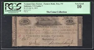 1813 $1.25 �o�[�����g�K���X�H�� �o�[�����g�B�\�[���Y�x���[ �p�ԃm�[�g PCGS ���ɗǂ�-10