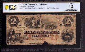 1857N $2 luXJs I}nVeB PCGS B FINE F 12