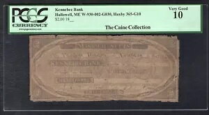 1800�N�� 2�h�� �P�l�x�b�N��s �}�T�`���[�Z�b�c�B�n���[�E�F�� ����x�ꎆ�� PCGS VG-10