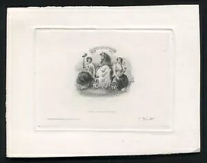 1800�N�� FRANKLIN ENGRAVING & PRINTING CO.�u�j���[�W���[�W�[�A�[���Y�v�v���[�t�r�l�b�g