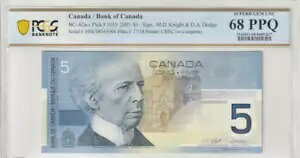 Ji_ 2003 $5 PCGS F莆 UNC 68 PPQ sbN BC-6a-i 101b zbP[