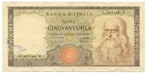 50000  BANCA D'ITALIA Iih _ B` f[T 1972/05/16 BB