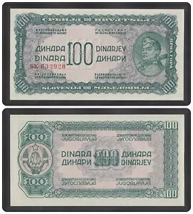 ??���[�S�X���r�A 100 �f�B�i�� 1944 UNC P53b ��񎟐��E��� - ���t���t���p���`�U��??