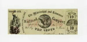 1862 10c ~VVbsEAhEelV[S - MISSISSIPPI Note