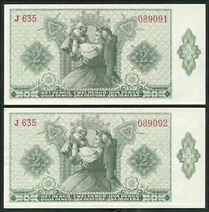 y732 nK[AyA 2 yS 1940 P#108  Ungarn UNC