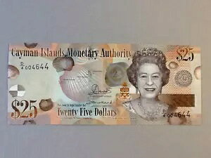 ケイマン諸島 2022 25 ドル P-45 クイーン エリザベス 2 世 '記念'