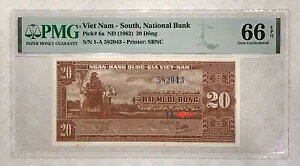 [042025] xgi 20 h 1962 #P-6a PMG 66 EPQ UNC  m[gX^v