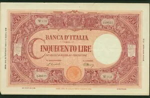 C^A BANCA D'ITALIA 1946 500 AVF/XFA20.11.46APICK-70d