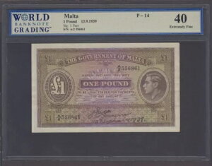 }^ P.14-6861 1 |h 1939 N 9  13  GEO IV EF 40 WE COMBINE 2401