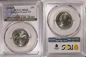 2020 P g[OX v[[ NP NH[^[ 25c PCGS MS68