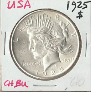 �A�����J 1925 |�s�[�X�h�� $1 | CH BU ��Ԃ̃n�C�O���[�h�A�O���[�g�R�C��