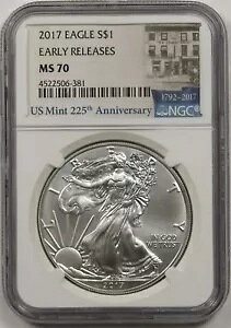 2017 Vo[ C[O h 225 NLO $1 NGC [X MS70 1 IX Vo[