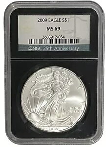 2009 AJ Vo[ C[O $1 ubN g RA 1 IX NGC MS 69