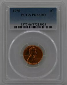PR66RD 1956 ԏJ[ yj[ PCGS O[h v[t P-~g mȃRC 1 