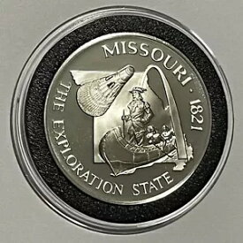 ミズーリ州プルーフ レア コイン 33 グラム スターリング 92.5% シルバー ラウンド メダル .925