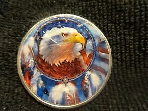 2021 Type 2 Silver Eagle Colorized DreamCatcher 25����