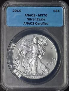 2014 AJ Vo[ C[O - ANACS MS70 - A u[ z_[ - ?COINGIANTS?