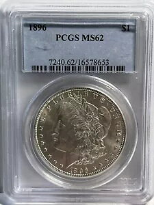 1896 K h / 1 ăh / UNC / tBftBA / PCGS MS 62