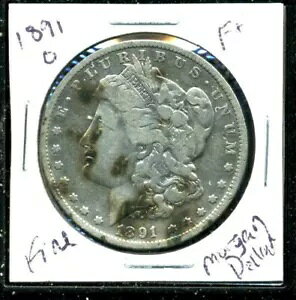 1891 O F K h 100 Zg AJ 90% Vo[ USA $1 US FINE RC #1505
