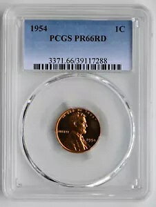 PR66RD 1954 EB[g J[ yj[ PCGS O[h US 1C v[t P-MINT mȃRC 1 