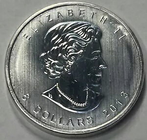 2013 Ji_ $8 h Vo[ Eh VN} 1- 1/2 IX .9999 t@C Vo[