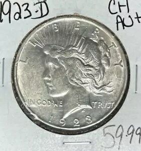 1923-D �s�[�X�V���o�[�h�� - CH/AU+ ~NICE COIN~