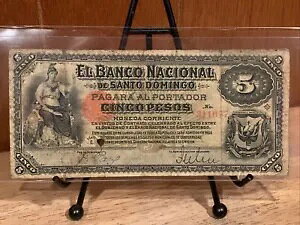 h~jJa 5 y\ Banco Nacional De SD PS132 ND 1889 2 N^Cv +t+