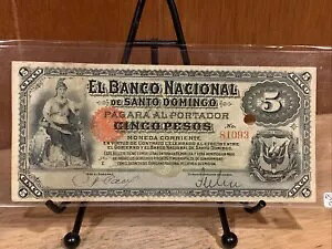 h~jJa 5 y\ Banco Nacional De SD PS132 ND 1889 2 N^Cv +t+