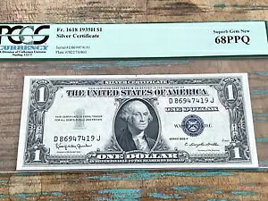 $1 1935H 1618 DJ D-J Vo[ؖ PCGS 68PPQ - 󏭂ȋɏ +