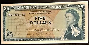 1965 N $5 Ju Cat: P-14h aUNC TC 10 oGeB III V[Y D7