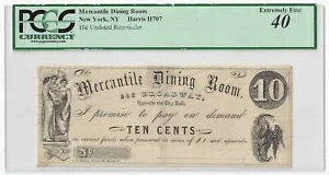 18XX }[J^C _CjO [Aj[[N NY 10c c]m[g PCGS 40 (57460)