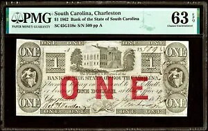 �p�~���ꂽ���� �ʉ� 1862 SC �`���[���X�g�� �T�E�X�J�����C�i $1 ���� PMG 63 EPQ