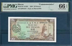 }JI 10 p^JOvLOA1988AP 64APMG 66 EPQ UNC