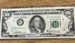 FR 2165-G* UNC STAR VJS $100 V[Y 1969A O[ V[AMs