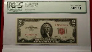 �_���l1511 1953 B �@��ʉݎ��� �č����� PCGS Very Choice New 64PPQ�B