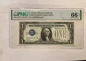 PMG 1928A $1 Vo[ ؖ t@j[ obN 66 EPQ