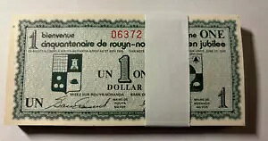 �o���h�� 100 �A������ 1$ 1976 JUBILEE Rouyn-Noranda * ���Ɋ� *