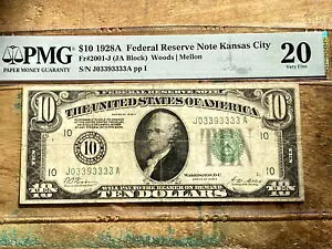 $10 1928A 2001-J JA ubN JUXVeB FRN - A/󏭁At@V[VAt