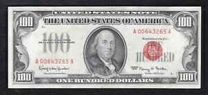FRB 1550 1966 $100 100 h@ʉݕč AU (B)