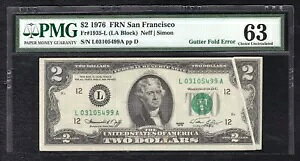 FRB 1935-L 1976 $2 FRN uK^[tH[hG[v JtHjABTtVXR PMG z-63