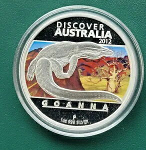 2012 DISCOVER AUSTRALIA GOANNA 1 �I���X �V���o�[ �v���[�t �R�C�� ���� COA �t��