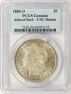 1885-O $1 K h PCGS Unc ڍוύXꂽ\